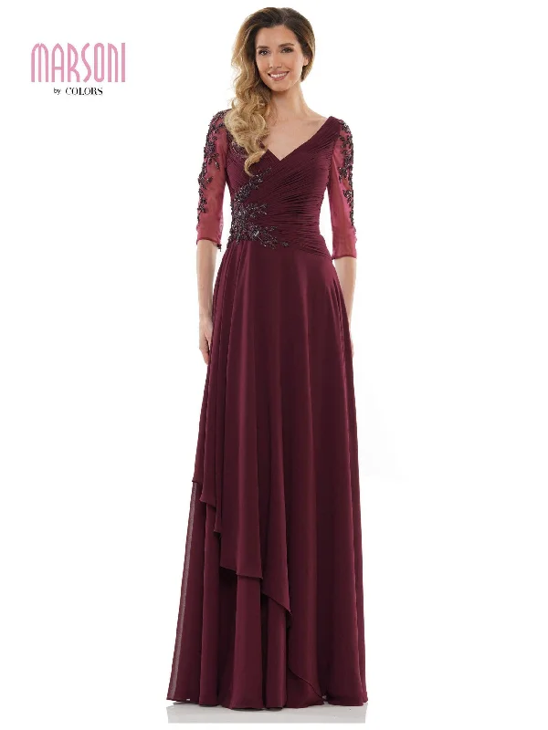 Women's Notched Collar DressesMarsoni Mother of the Bride Long Dress 1135 Sale