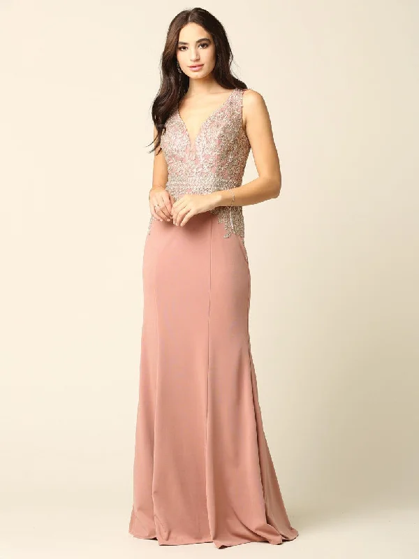 Women's Shirt Collar DressesEva Fashion EV5225 Mauve L Sale