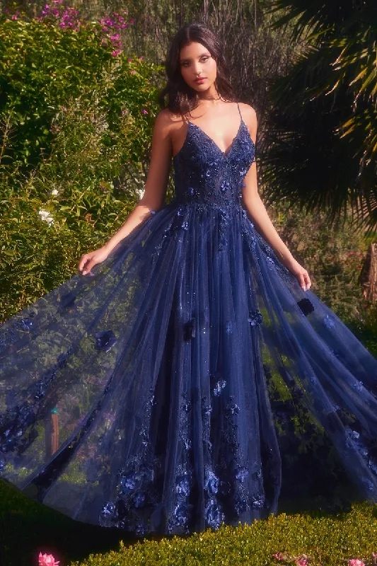  Women's A-Line DressesAndrea & Leo A1326 Navy 16 Sale