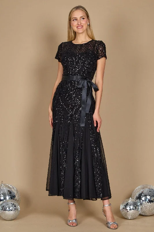 Women's Strapless DressesR&M Richards 1875 Black 14 Sale