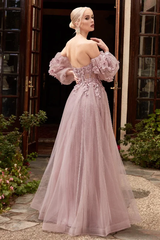 Women's Halter DressesCinderella Divine CD962 Mauve 14 Sale
