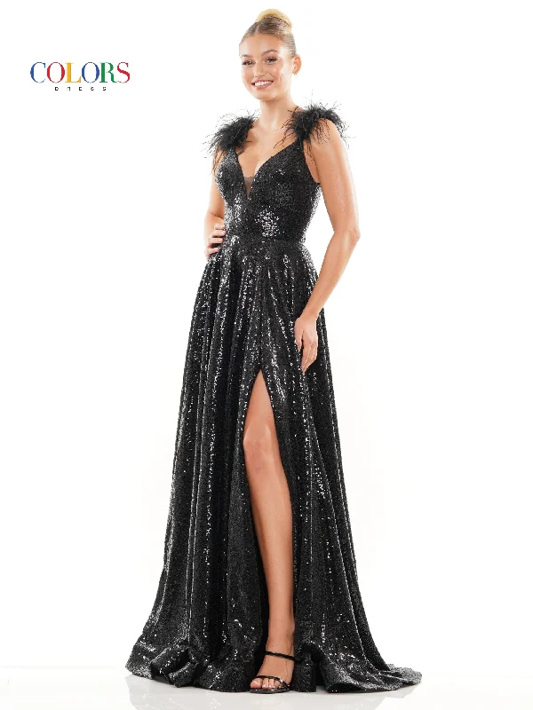 Women's Maxi DressesBlack 18 Colors 3221 Long Formal A Line Prom Dress Sale