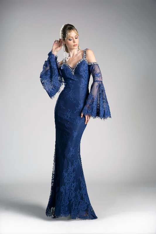 Women's Collarless DressesCinderella Divine 13112 Formal Evening Prom Long Dress