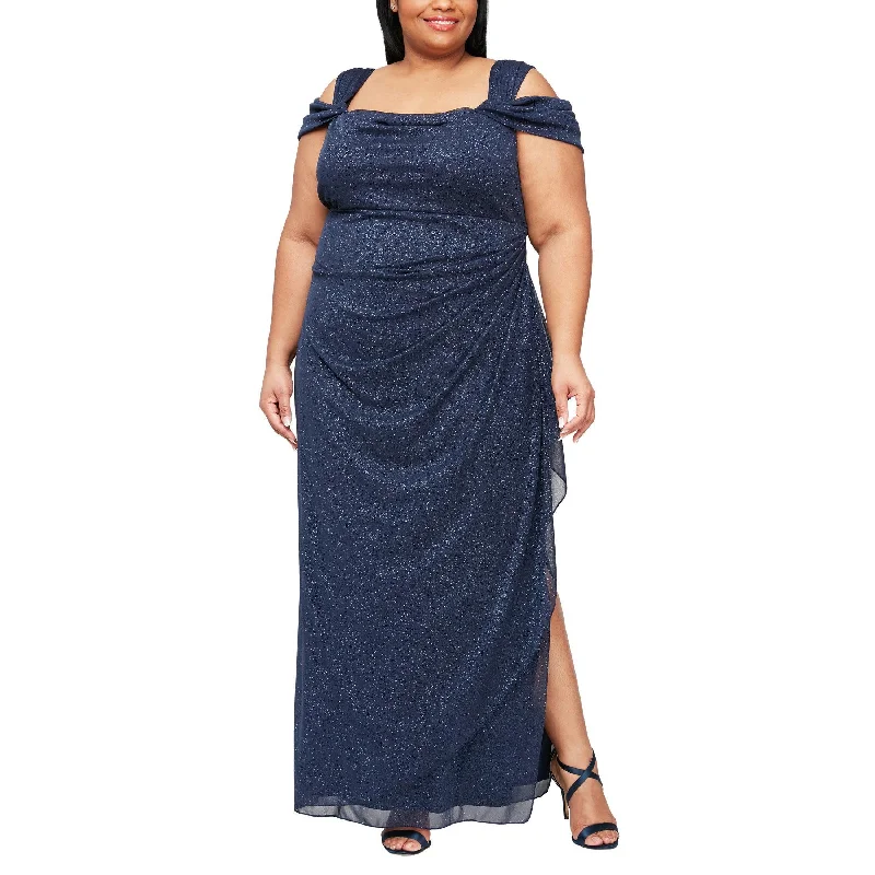 Women's Bodycon DressesAlex Evenings AE433026 Dark Navy 20W Sale
