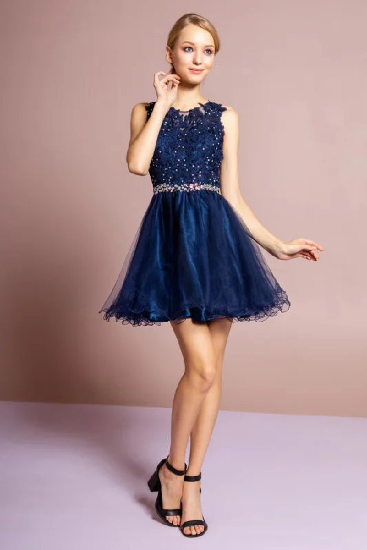 Women's High-Neck DressesGLS GS2375P Navy XL Sale