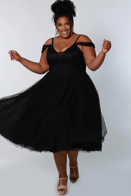 Women's Mandarin Collar DressesSydneys Closet CE2208 Short Off Shoulder Plus Size Dress Sale Women's Mandarin Collar DressesSydneys Closet CE2208 Short Off Shoulder Plus Size Dress Sale