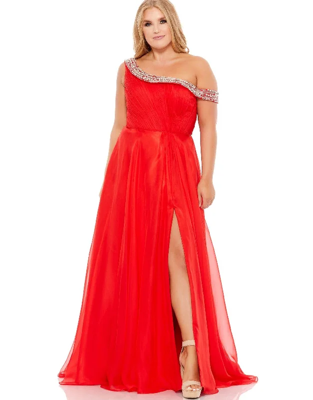 Women's Flared DressesMac Duggal 67727 Red 16W Sale