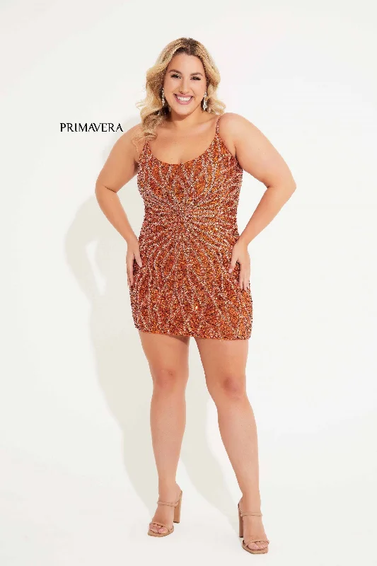 Women's Wide-Neck DressesPrimavera Couture 14061 Plus Size Homecoming Short Cocktail Fitted Sequin Dress Women's Wide-Neck DressesPrimavera Couture 14061 Plus Size Homecoming Short Cocktail Fitted Sequin Dress