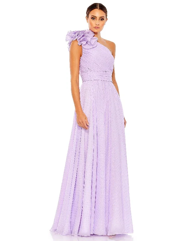 Women's Narrow Collar DressesMac Duggal 49536 Long One Shoulder Formal Prom Gown Sale Women's Narrow Collar DressesMac Duggal 49536 Long One Shoulder Formal Prom Gown Sale