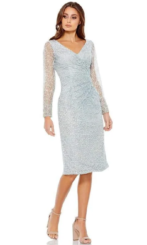 Women's Narrow Collar DressesMac Duggal 12408 Long Sleeve Cocktail Lace Dress Sale Women's Narrow Collar DressesMac Duggal 12408 Long Sleeve Cocktail Lace Dress Sale