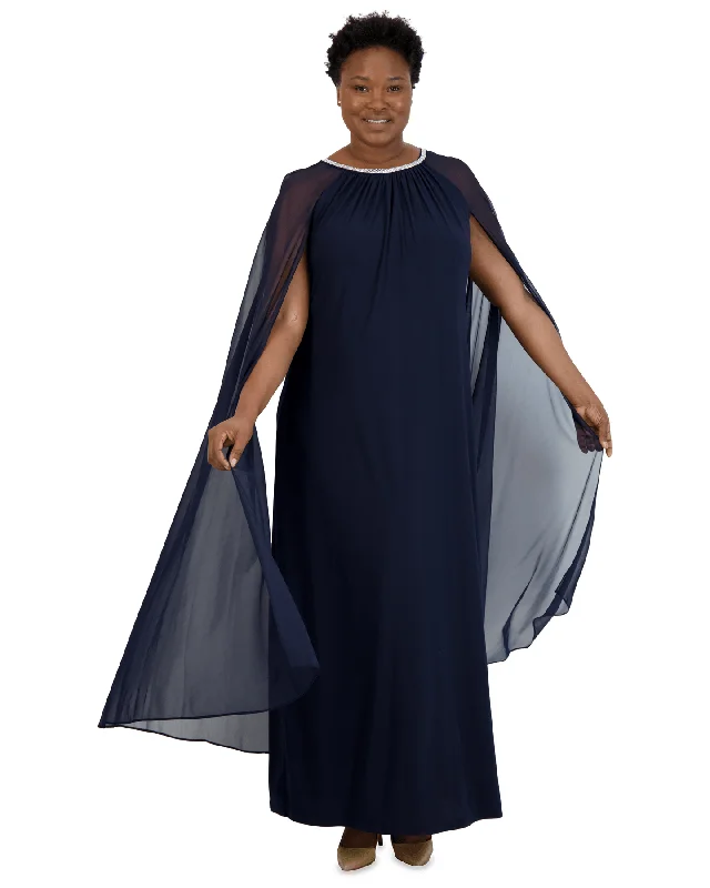 Women's Halter DressesR&M Richards 2487W Navy 16W Sale