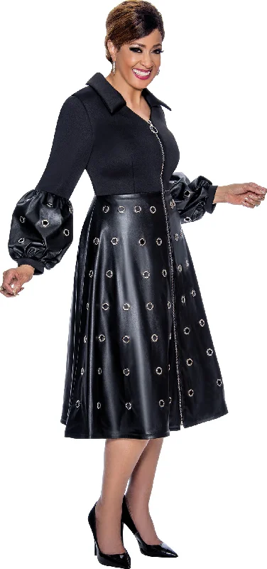 Women's Rounded Collar DressesDivine Apparel DCC4821 Long Sleeve Short A-Line Dress Women's Rounded Collar DressesDivine Apparel DCC4821 Long Sleeve Short A-Line Dress