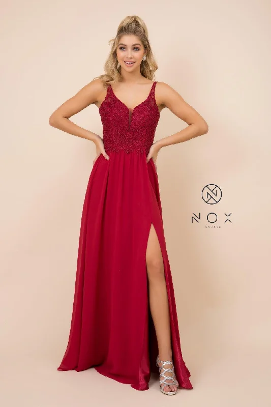 Women's Sweetheart-Back DressesLong Sleevelees Formal Dress Prom Sale
