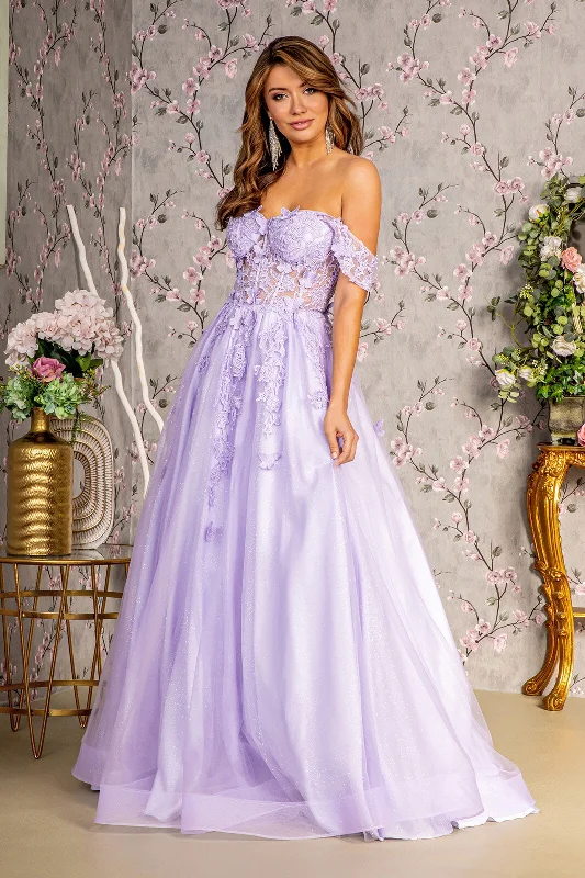 Women's Sweetheart-Back DressesGLS GL3296 Lilac XS Sale