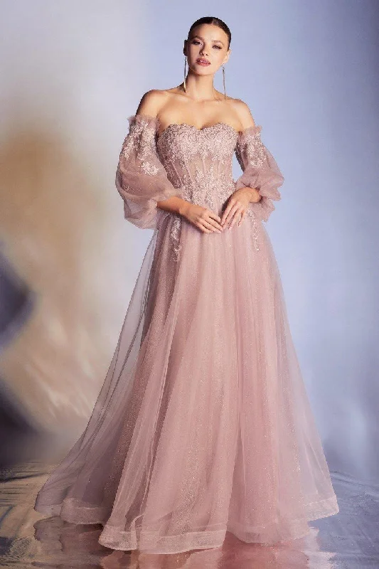 Women's Shift DressesCinderella Divine CD948 Dusty Rose 16 Sale