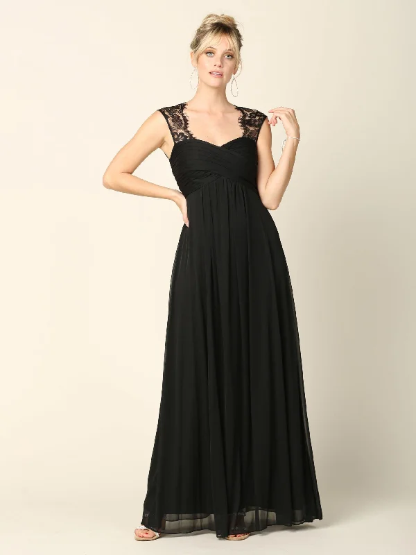Women's Round-Neck DressesEva Fashion Black L Sale