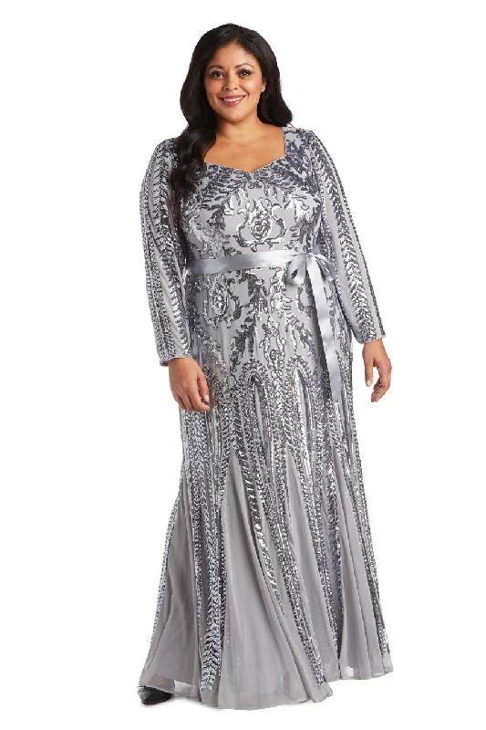 Women's A-Line DressesSilver 20W R&M Richards 5623W Long Plus Size Formal Dress Sale Women's A-Line DressesSilver 20W R&M Richards 5623W Long Plus Size Formal Dress Sale