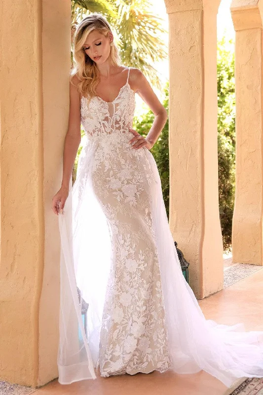 Women's Narrow-Neck DressesOff White 2 Cinderella Divine CD931W Long Formal Bridal Wedding Dress Sale Women's Narrow-Neck DressesOff White 2 Cinderella Divine CD931W Long Formal Bridal Wedding Dress Sale