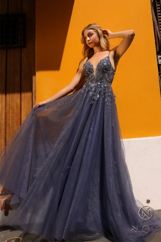 Women's Sleeveless DressesNox Anabel Q1391 Twilight Blue 8 Sale