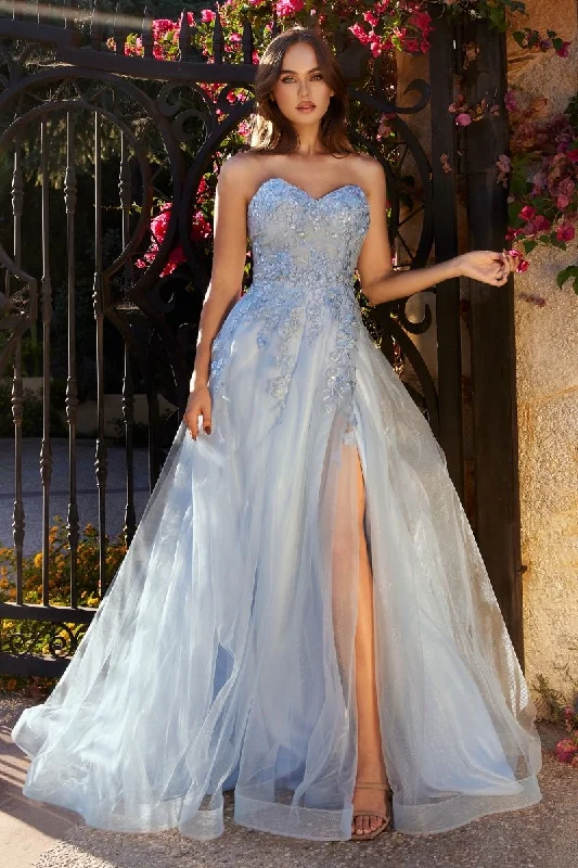 Women's Sweetheart Collar DressesAndrea & Leo A1339 Beaded A Line Formal Prom Long Dress Women's Sweetheart Collar DressesAndrea & Leo A1339 Beaded A Line Formal Prom Long Dress