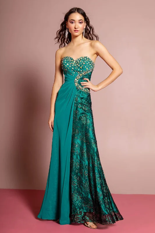 Women's Boat Collar DressesProm Long Strapless Sweetheart Formal Evening Dress Sale Women's Boat Collar DressesProm Long Strapless Sweetheart Formal Evening Dress Sale