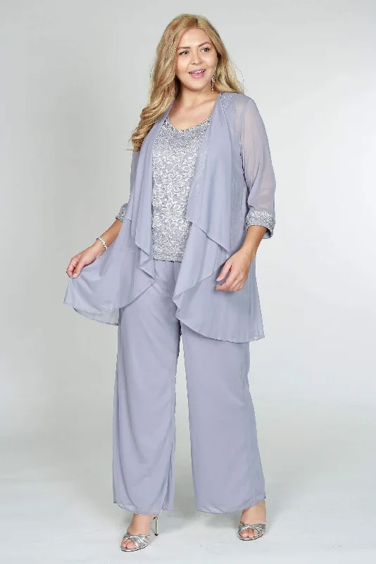 Women's Boat Collar DressesR&M Richards 5008 Mother Of The Bride Pant Suit Sale