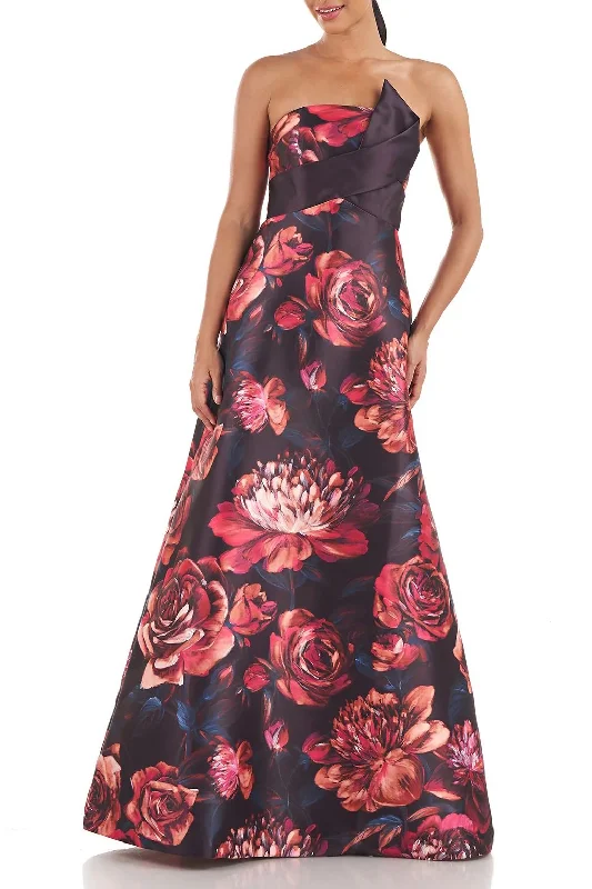 Women's High-Neck DressesKay Unger 5518224 Long Strapless Formal Dress