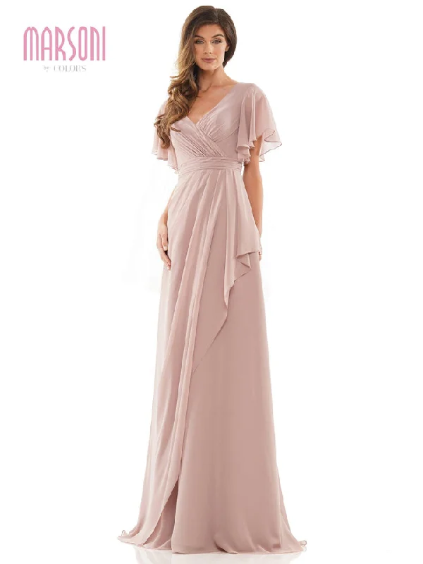Women's Mandarin Collar DressesMarsoni M320 Mauve 26 Sale