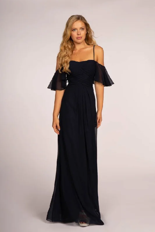 Women's Keyhole-Back DressesGLS GL2615T Navy L Sale