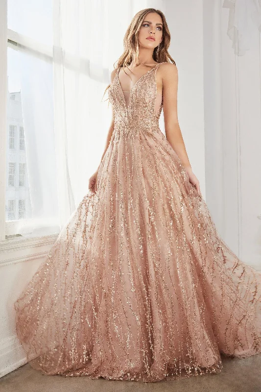 Women's Short-Sleeve DressesCinderella Divine C32 Rose Gold 8 Sale