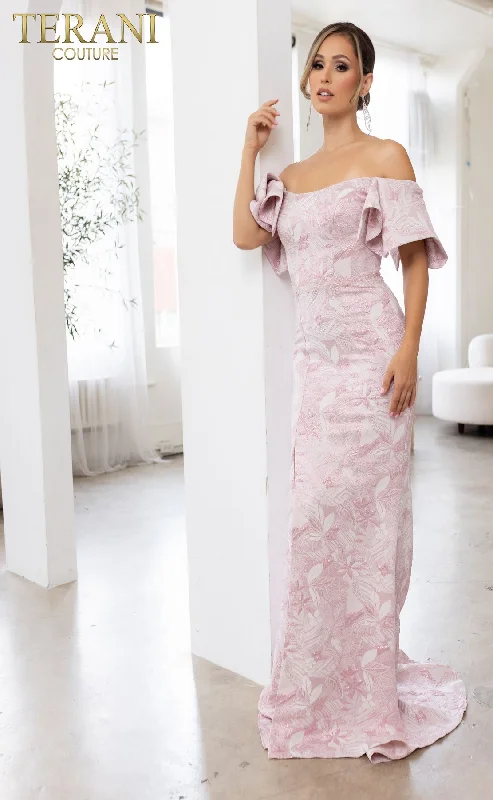 Women's Strapless DressesTerani Couture 241M2719 Rose 8 Sale
