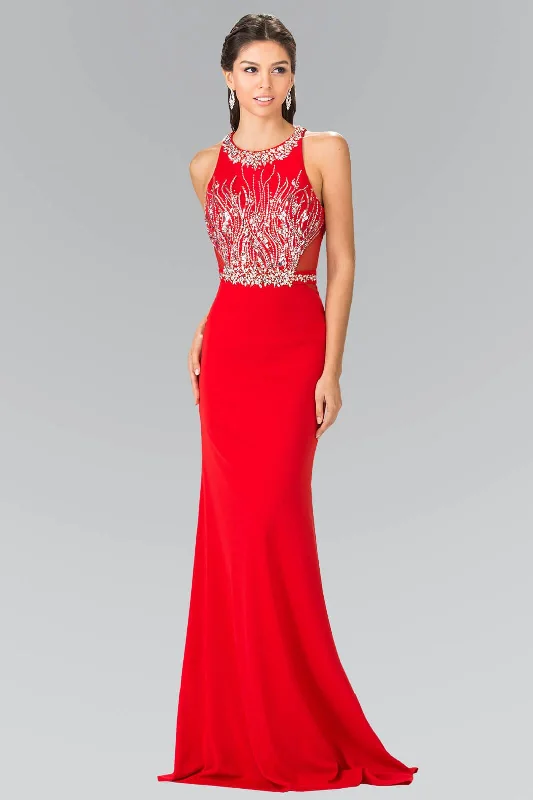 Women's Empire Waist DressesProm Beaded Formal Dress Trumpet Gown Sale