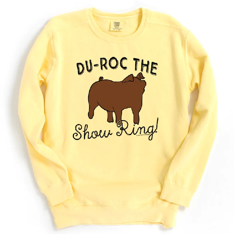 Women's Blouse with Rounded HemDuROC The Show Ring Crewneck (S-3XL) - Multiple Colors!