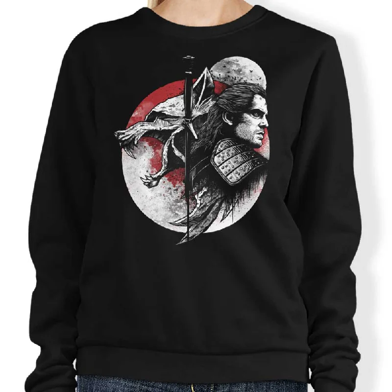 Women's Blouse with Rounded CollarGwynbleidd - Sweatshirt