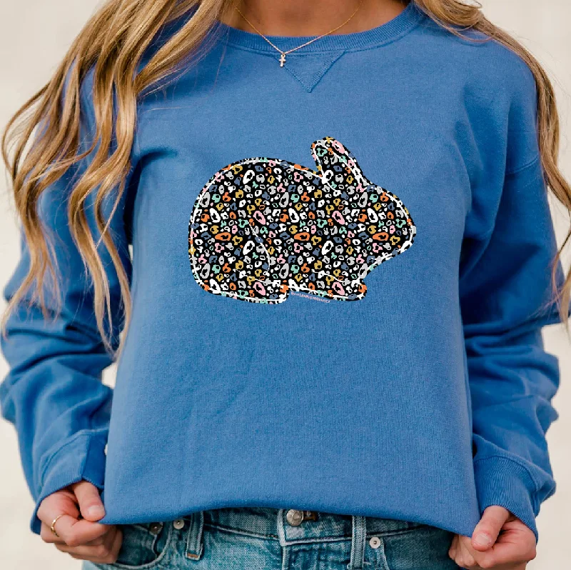 Women's Blouse with Mandarin CollarColorful Cheetah Rabbit Crewneck (S-3XL) - Multiple Colors! Women's Blouse with Mandarin CollarColorful Cheetah Rabbit Crewneck (S-3XL) - Multiple Colors!