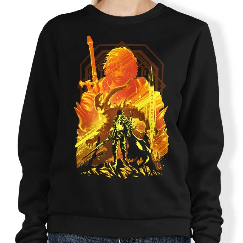 Women's Blouse with Boat CollarPower of Ifrit - Sweatshirt