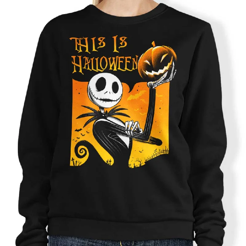 Women's Blouse with Rounded CollarThis is Halloween - Sweatshirt
