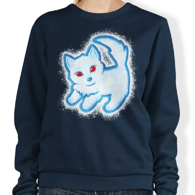 Women's Blouse with Peter Pan CollarWinter King - Sweatshirt