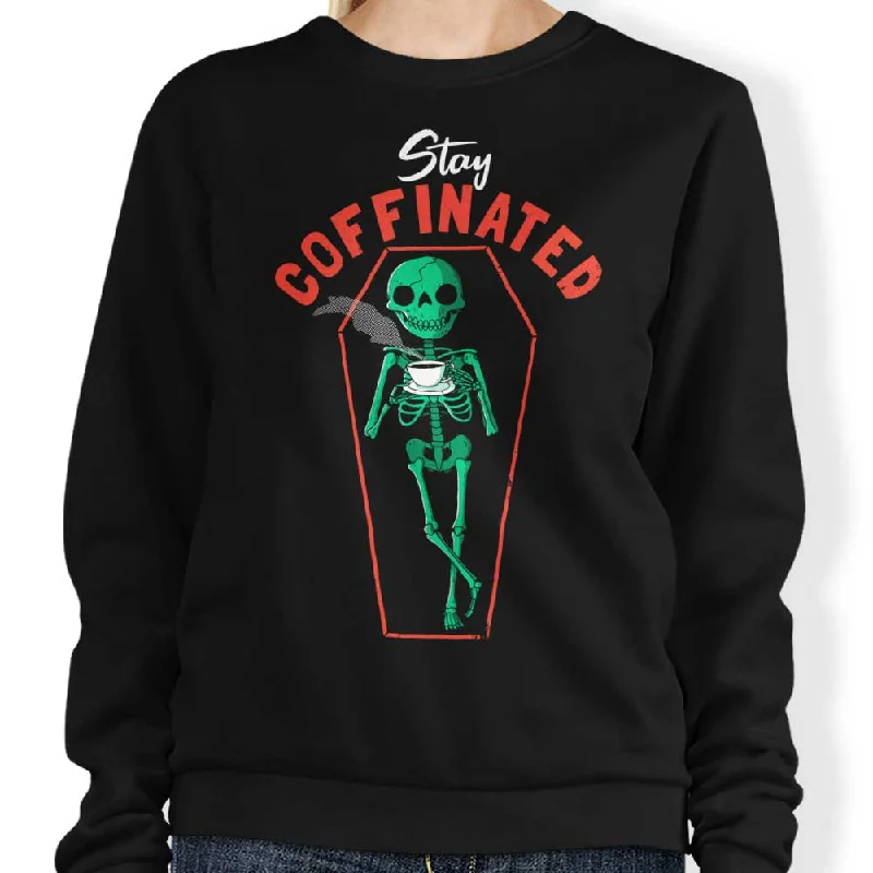 Women's Blouse with Sweetheart CollarStay Coffinated - Sweatshirt