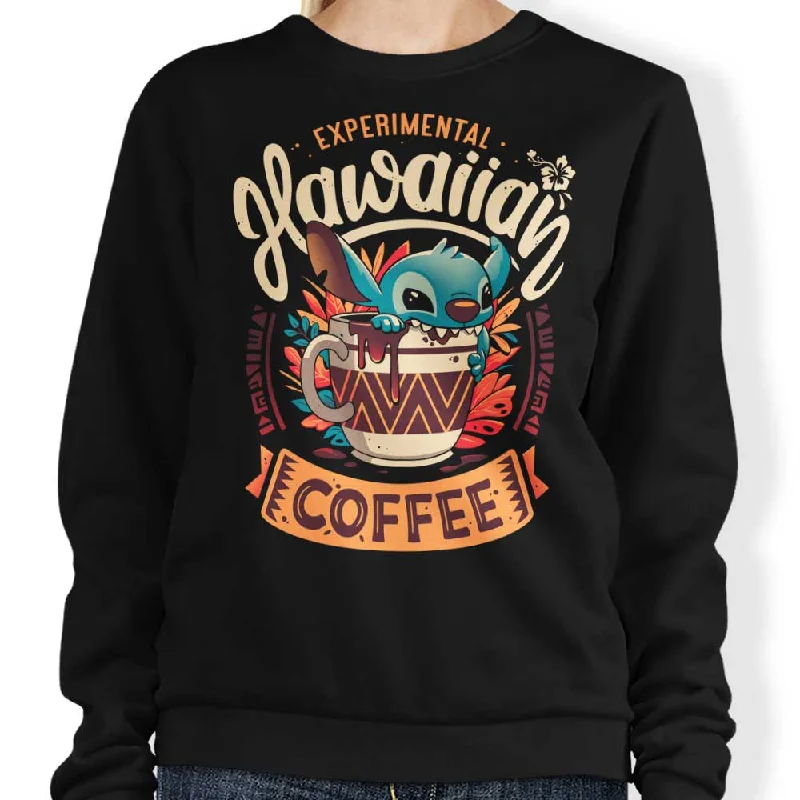 Women's Short-Sleeve BlouseExperimental Hawaiian Coffee - Sweatshirt