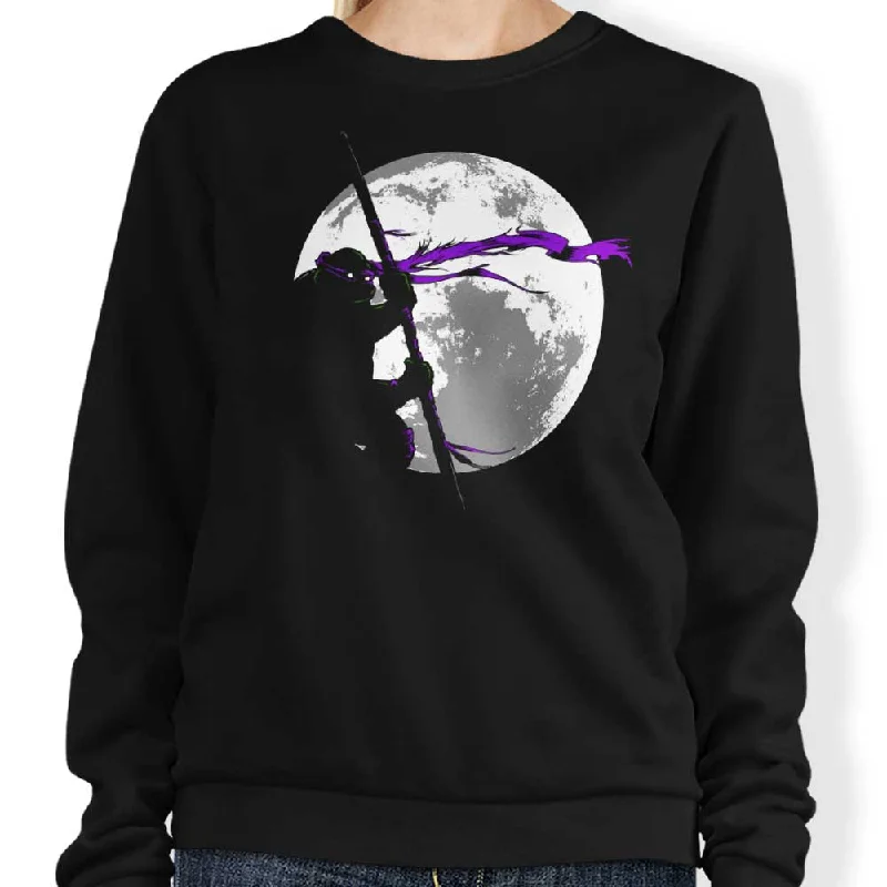 Women's Blouse with Puffed SleevesMoon Bo - Sweatshirt