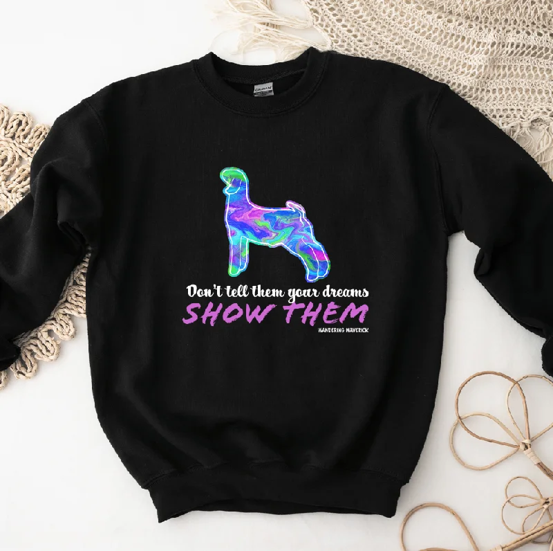 Women's Blouse with Square CollarShow Them Goat Crewneck (S-3XL) - Multiple Colors!