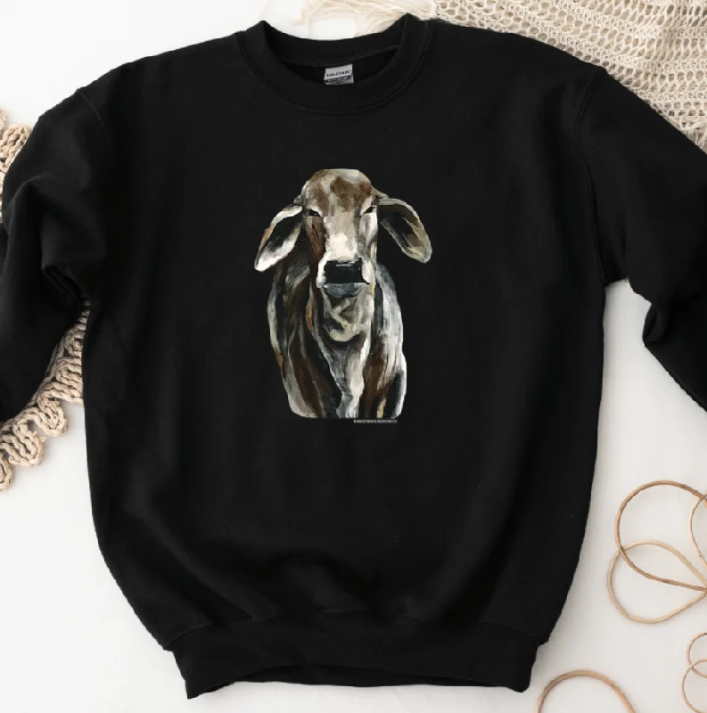 Women's Blouse with U-Shaped CollarBriley Brahman Crewneck (S-3XL) - Multiple Colors!