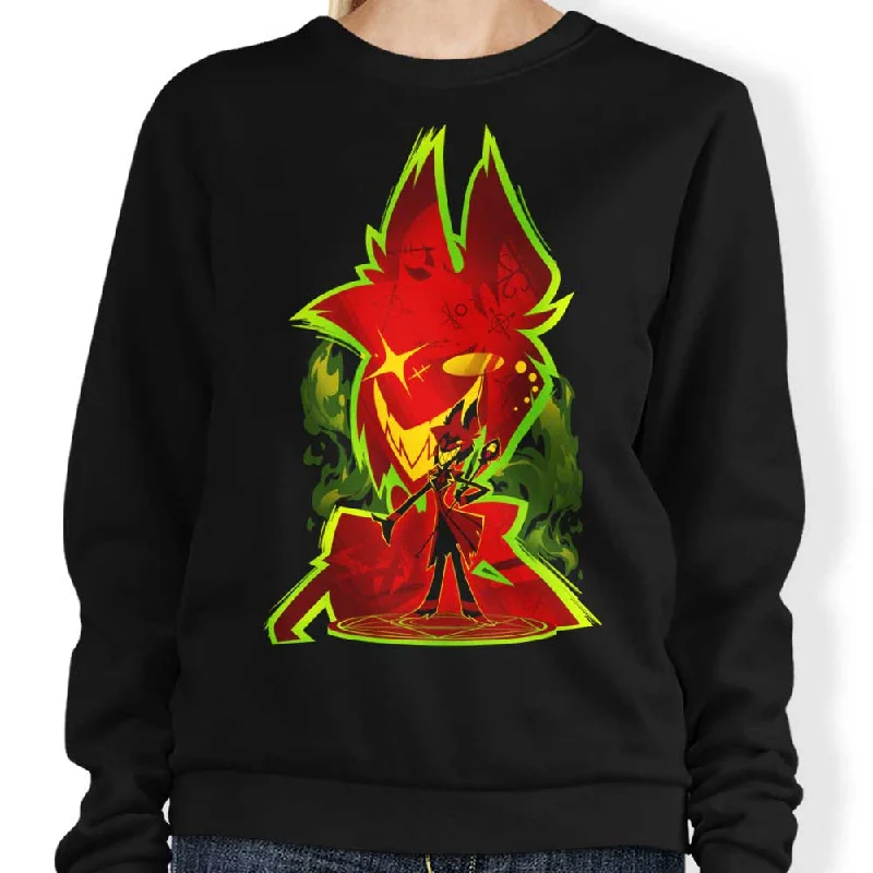 Women's Blouse with Notched CollarRuler of the Airwaves - Sweatshirt