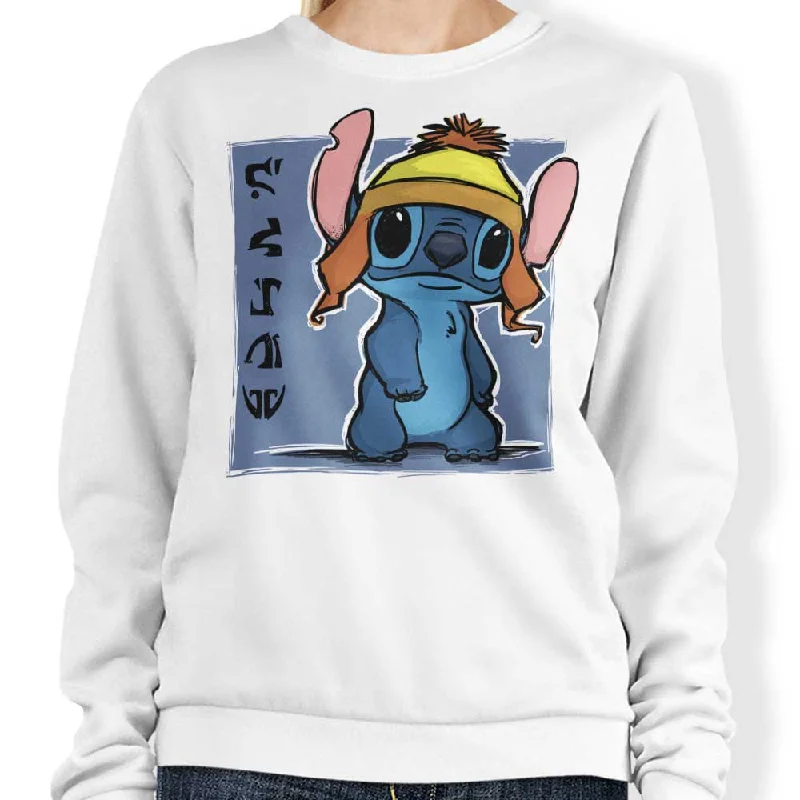 Women's Blouse with BeadsCunning and Blue - Sweatshirt