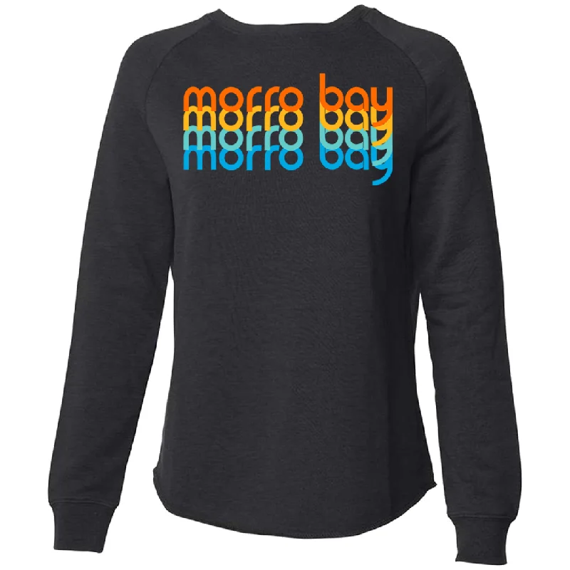 Women's Blouse with RufflesMorro Bay Stacked Super Soft Crewneck Sweater