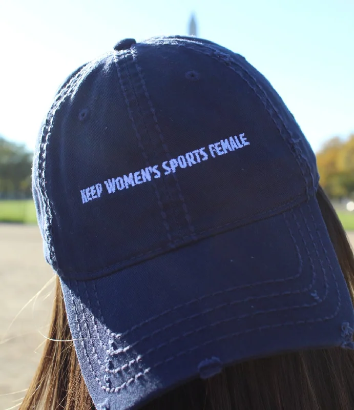Women's Blouse with Rounded CollarWomen’s Sports | Distressed Baseball Hat