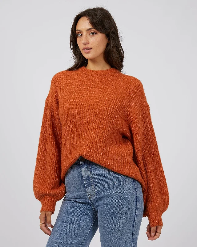 Women's Blouse for Special OccasionsAll About Eve Tessa Knit Orange