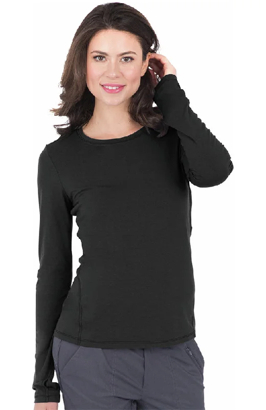 Women's Short-Sleeve BlouseHealing Hands Women's Mackenzie Long Sleeve Scrub Top