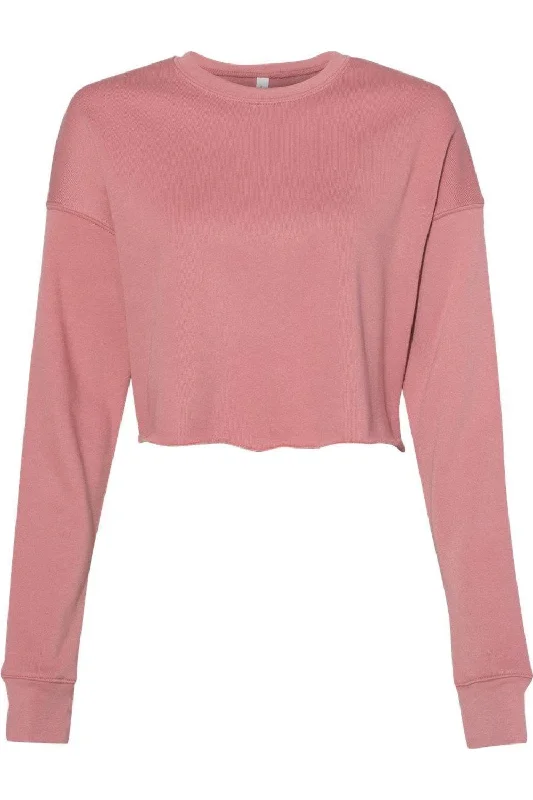Women's Blouse with Lapel CollarBELLA + CANVAS Women´s Crop Crew Fleece